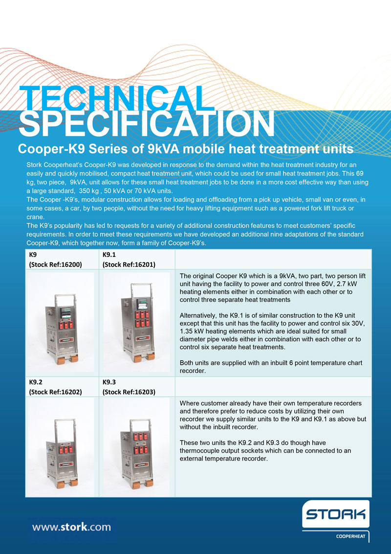 Machine TTH 9kVa Modeles