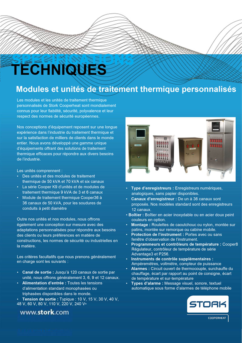 Machine TTH sur mesure