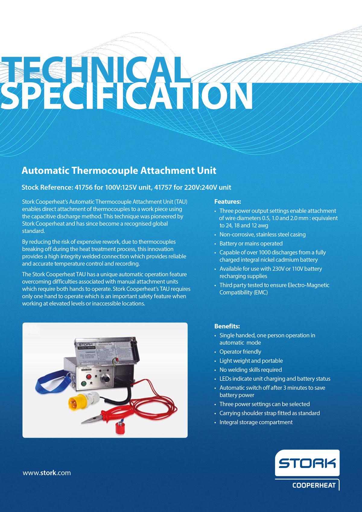 Soudeuse de Thermocouples